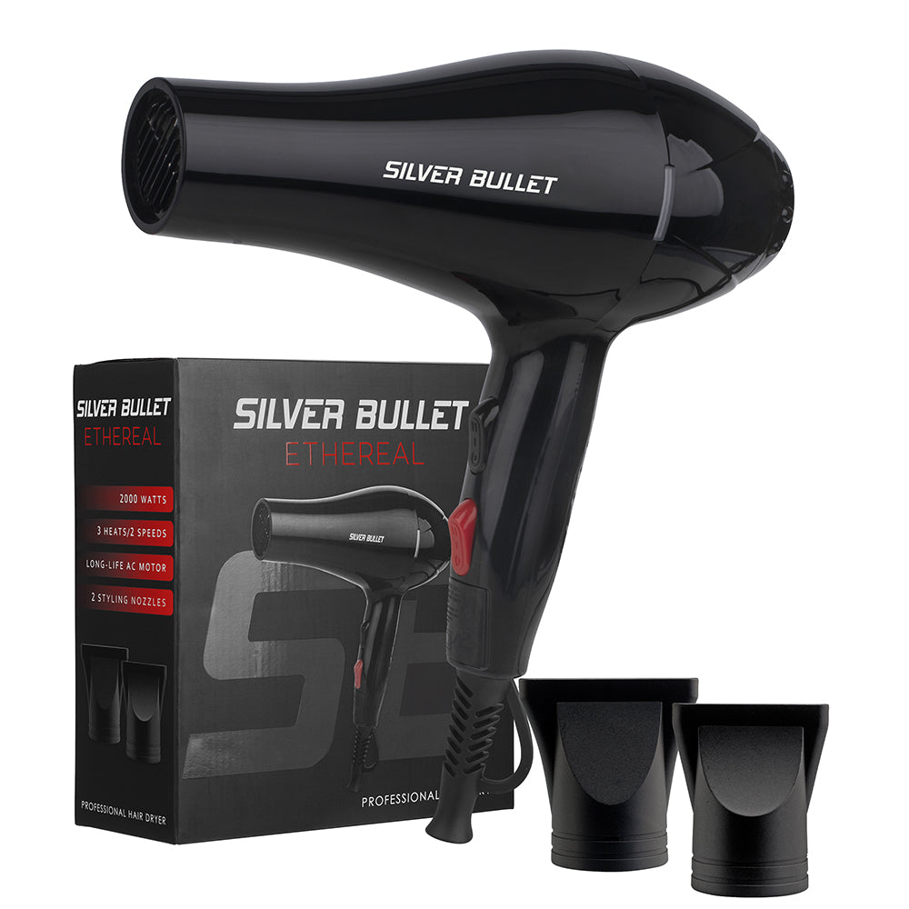 Silver Bullet Ethereal Hair Dryer Black
