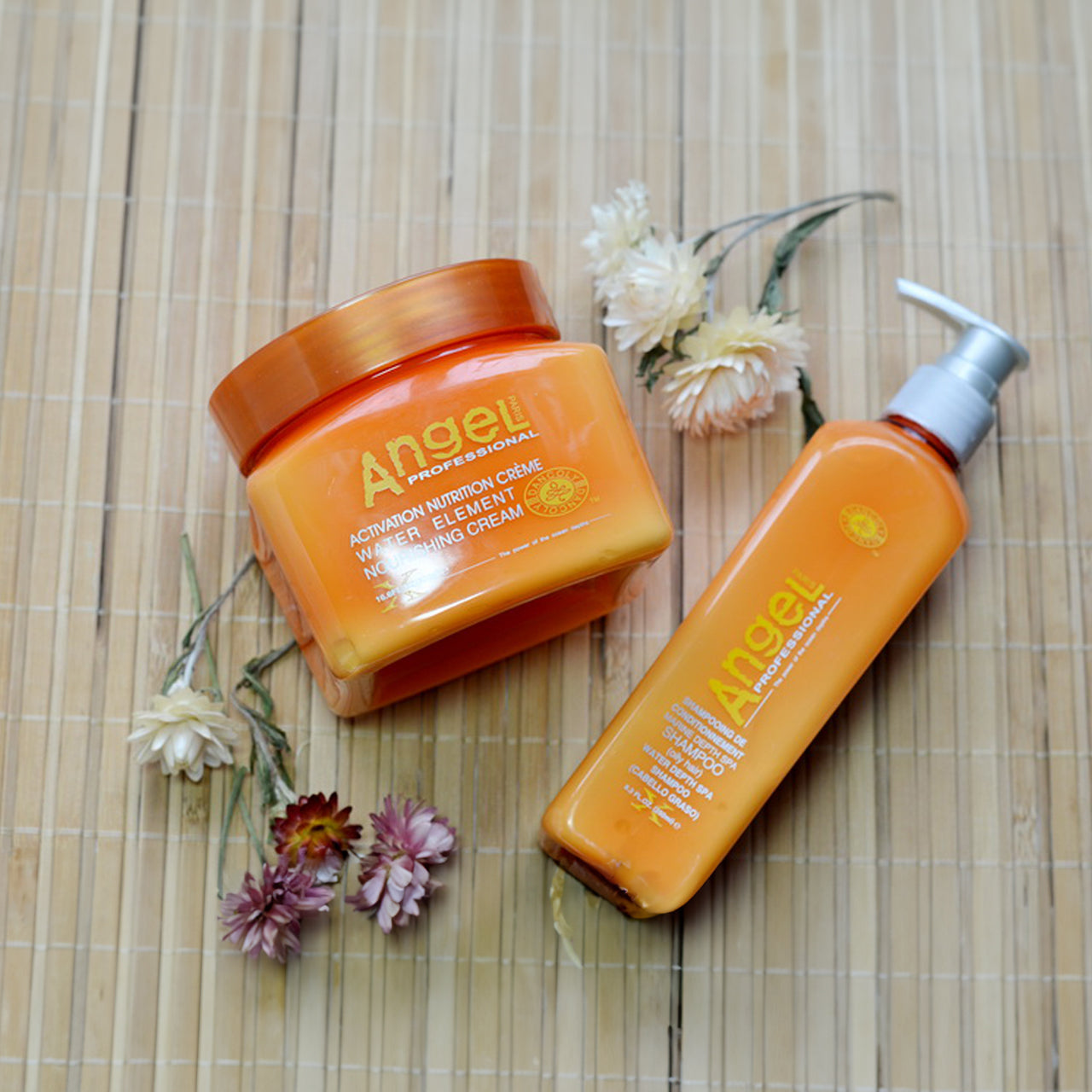 Smooth and hydrated hair after using ANGEL PROFESSIONAL Marine Depth Spa Conditioner