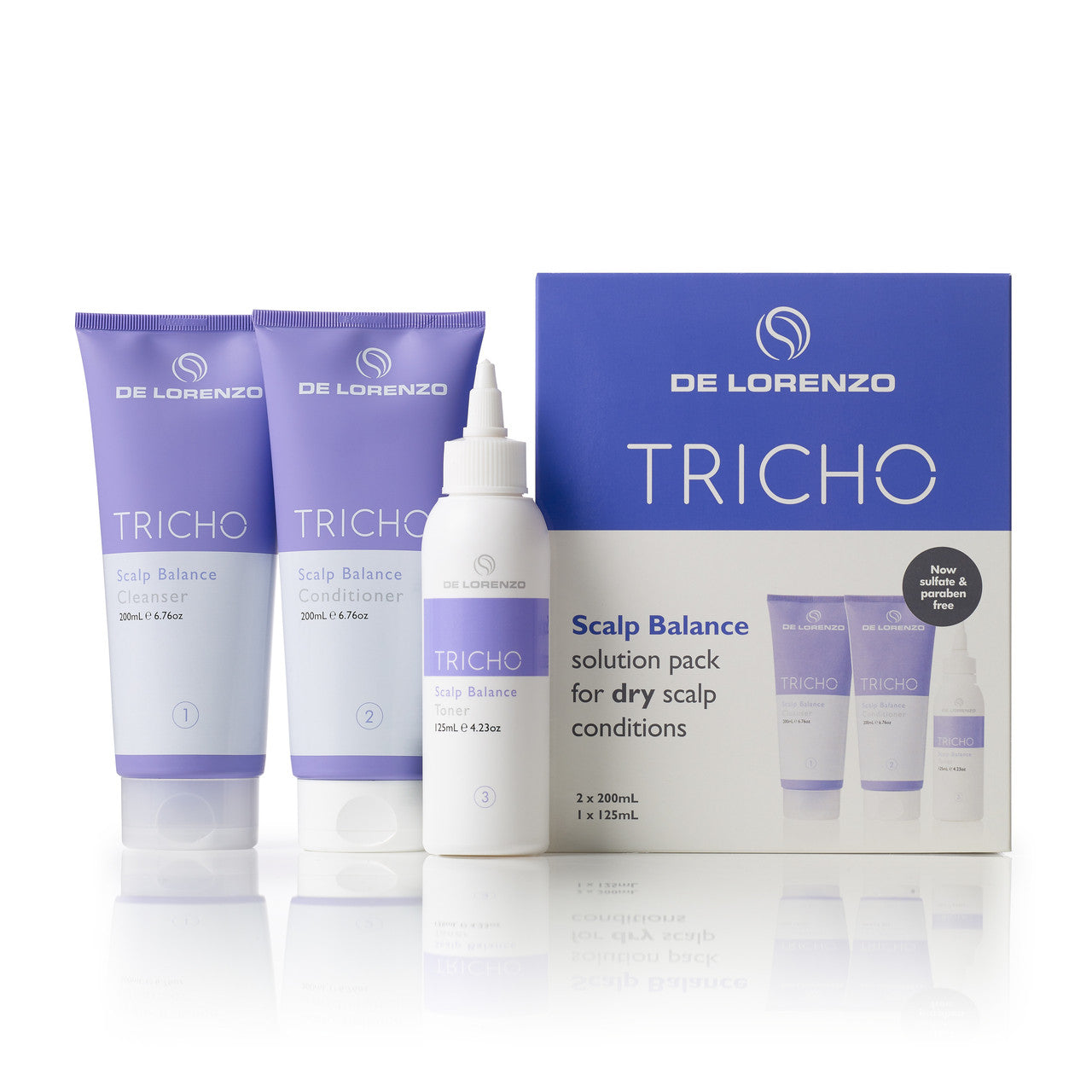 De Lorenzo Scalp Balance Tricho Pack 550ML
