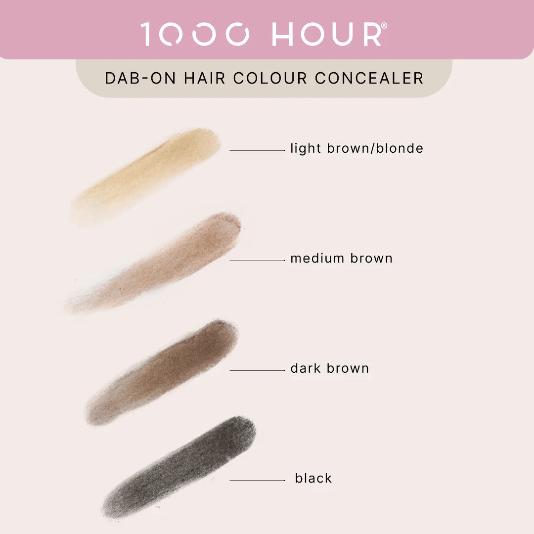 1000 Hour Dab On Hair Colour Concealer Dark Brown 1G