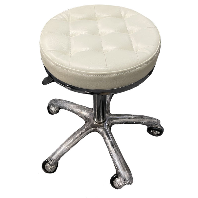 Salon Stool White