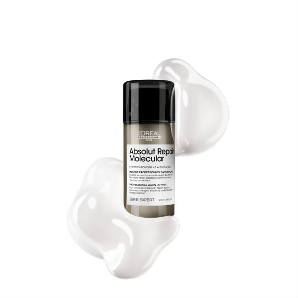 L'Oréal Professionnel Absolut Repair Molecular Leave In 100ML Professional Treatment Bottle