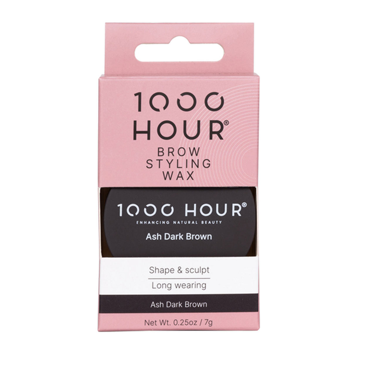 1000 HOUR Brow Styling Wax Ash Dark Brown