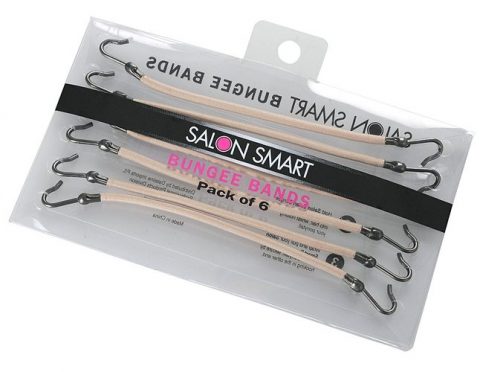 Salon Smart Hair Bungee Bands – Blonde 6pk