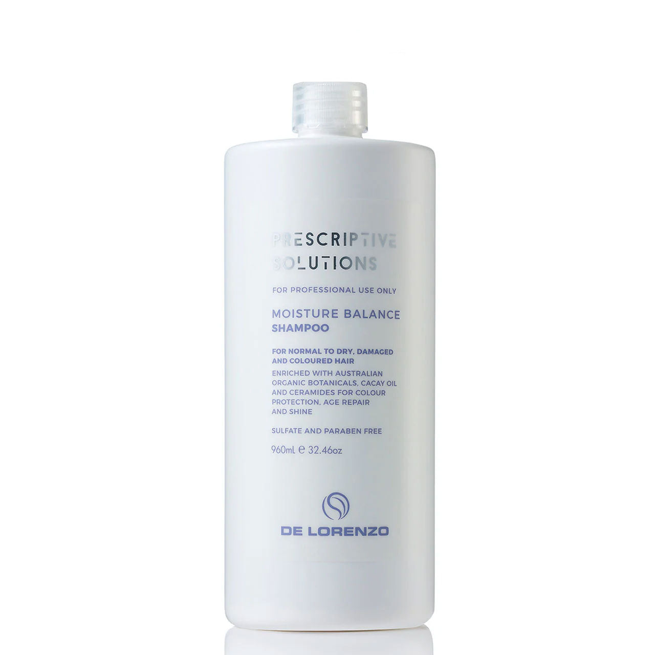 De Lorenzo Prescriptive Solution Moisture Balance Shampoo 960ML