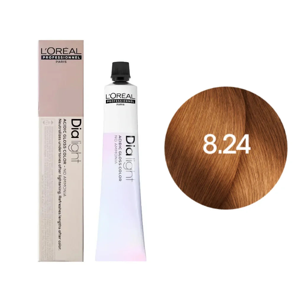 Loreal Dia Light 8.24 Light Iridescent Copper Blonde 60ml