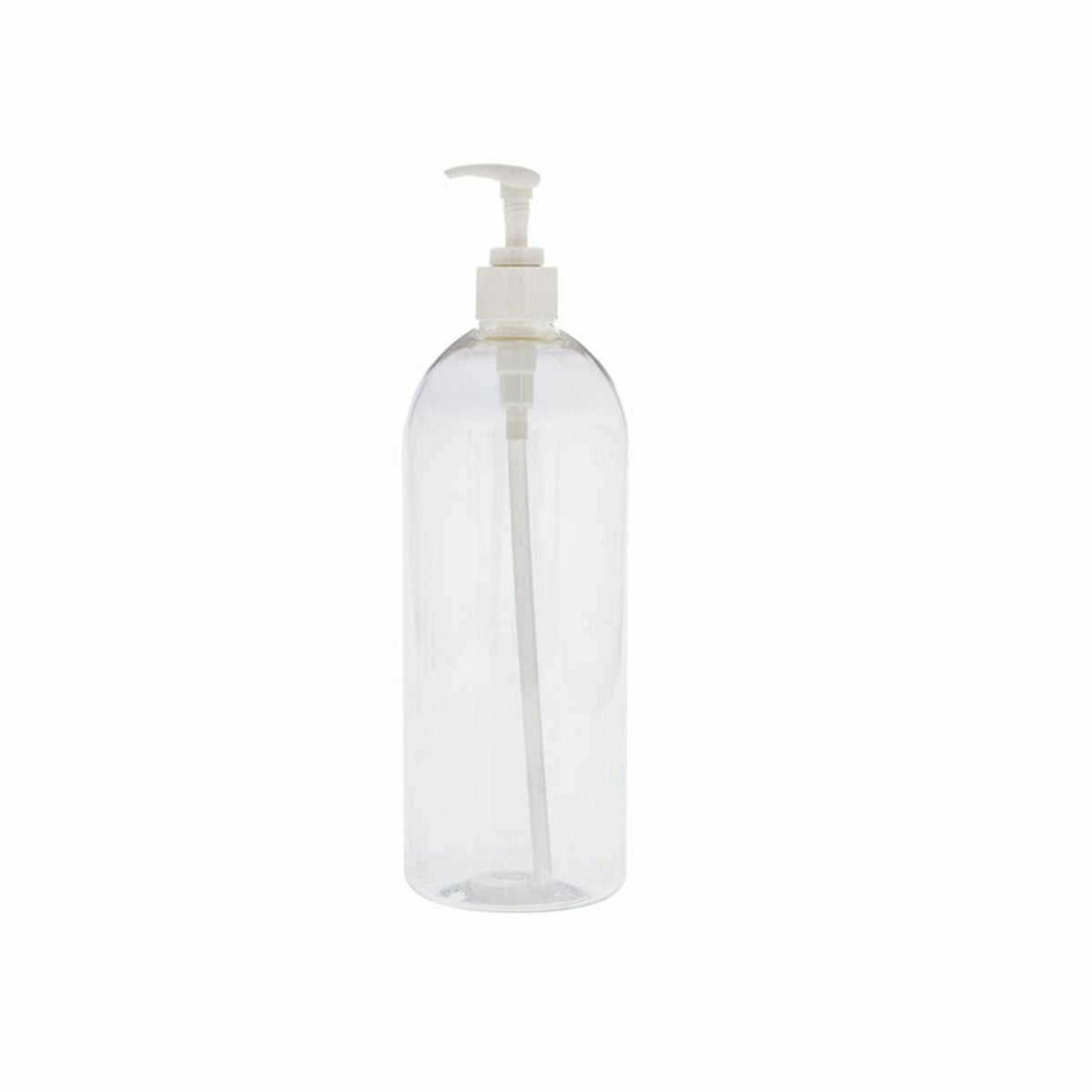 Refill Bottle with Pump Clear 1 Litre