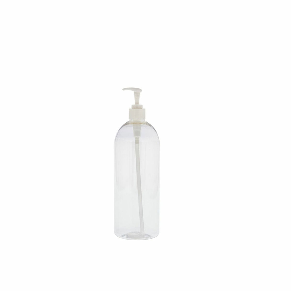 Refill Bottle with Pump Clear 500ml