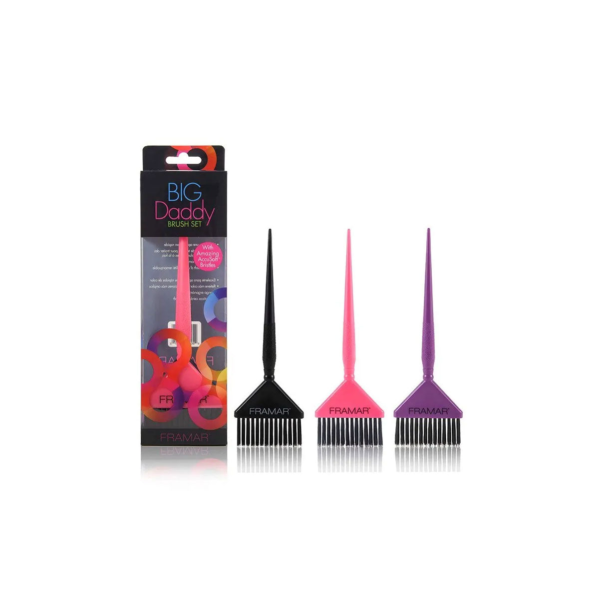 Framar Big Daddy 3pk Tint Brush Professional