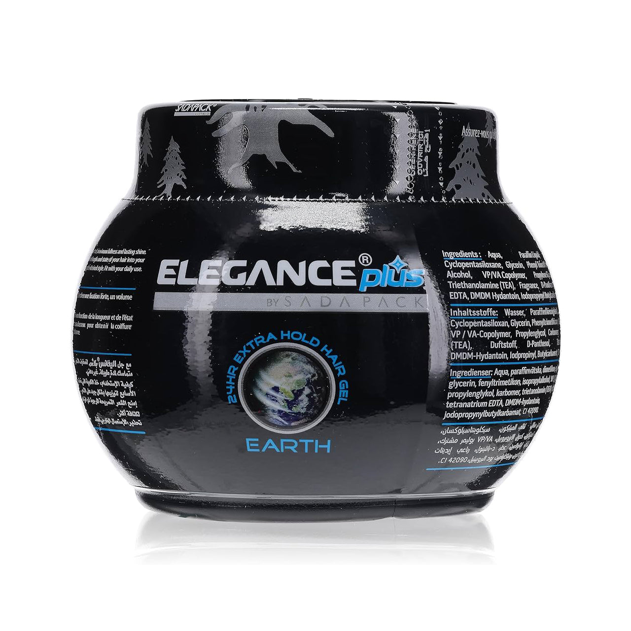 Elegance Hair Styling Gel Earth Extra Strong Hold 1KG