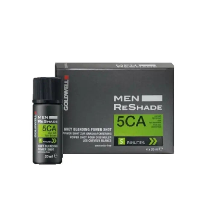 Goldwell Reshade for Men 4 x 20ml 5CA Cool Ash Dark Brown