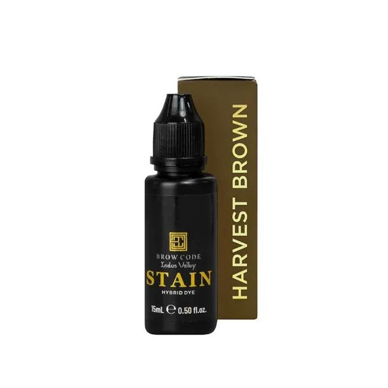 Brow Code Stain Hybird Dye Harvest brown 15ml