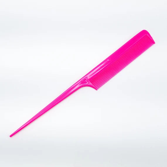 Plastic Tail Comb Pink