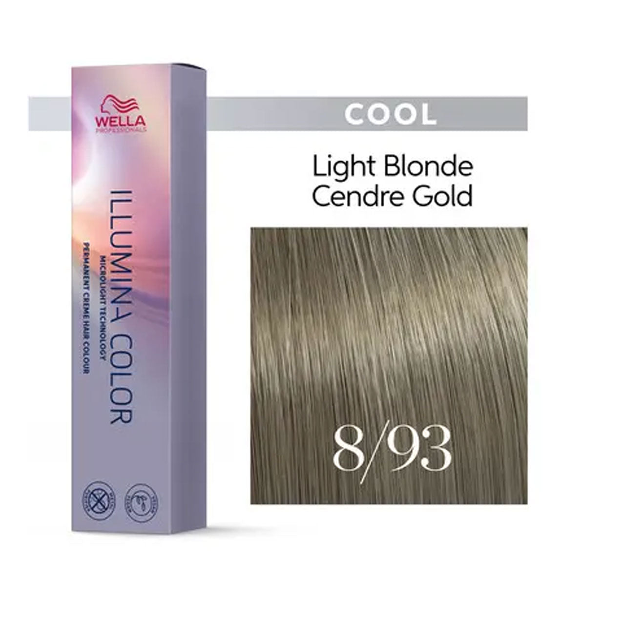 Wella Illumina Color 8/93 Light Cendre Gold Blonde 60ML