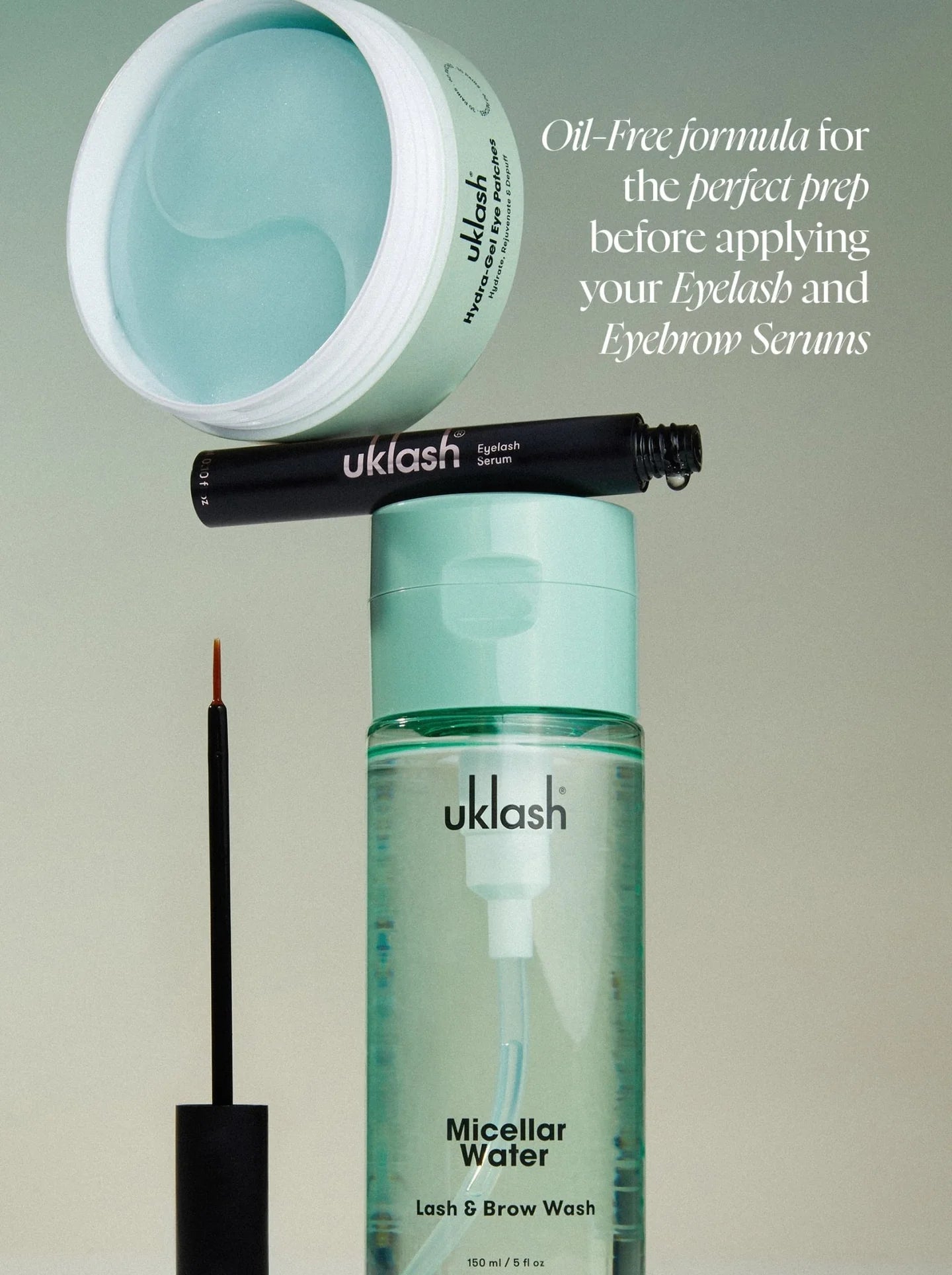 Uklash Micellar Water Lash & Brow Wash 150ML