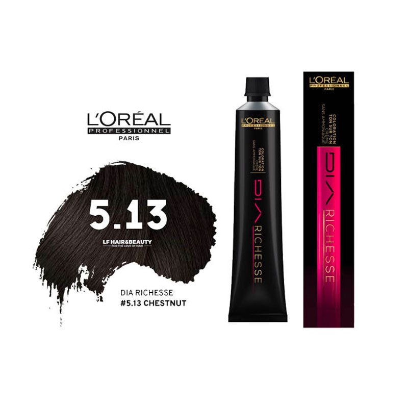 Loreal Dia Richesse Semi Permanent Hair Color 5.13 Chestnut 50ml