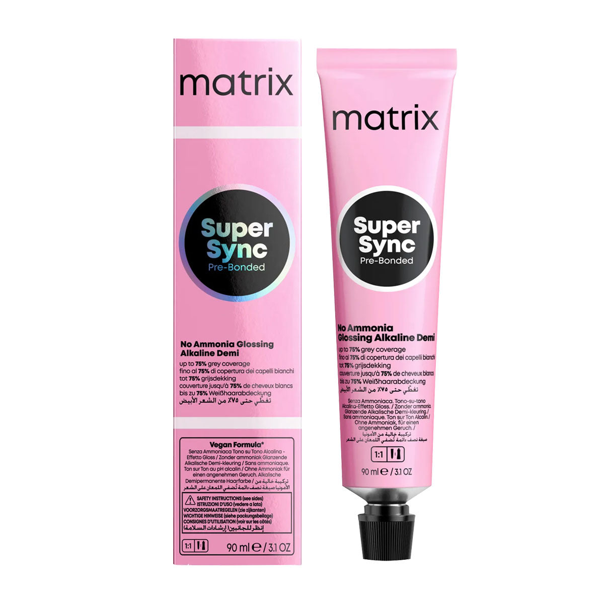 Matrix Super Sync No Ammonia Glossing .2 Sheer Pastel Violet SPV 90ml