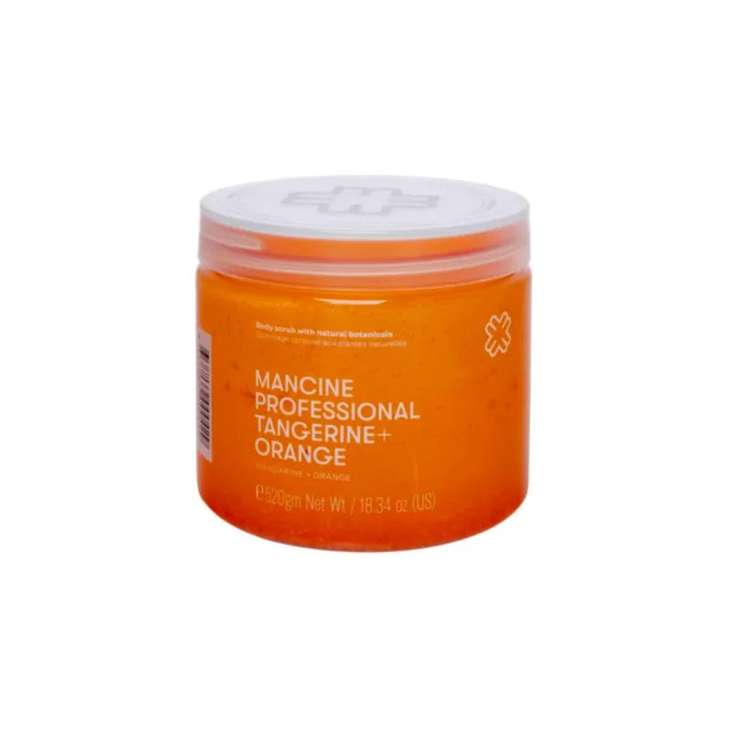 Mancine Hot Salt Scrub - Tangerine and Orange 520g