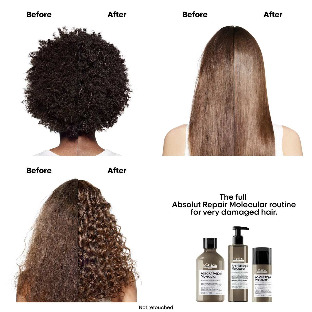 L'Oréal Professionnel Absolut Repair Molecular Leave In Product Display