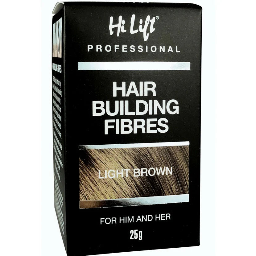 Hi Lift Hair Building Fibres Light Brown 25G