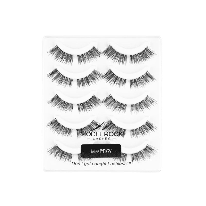 Model Rock Lashes Multi Pack - Miss Edgy (5 Pair Lash Pack)