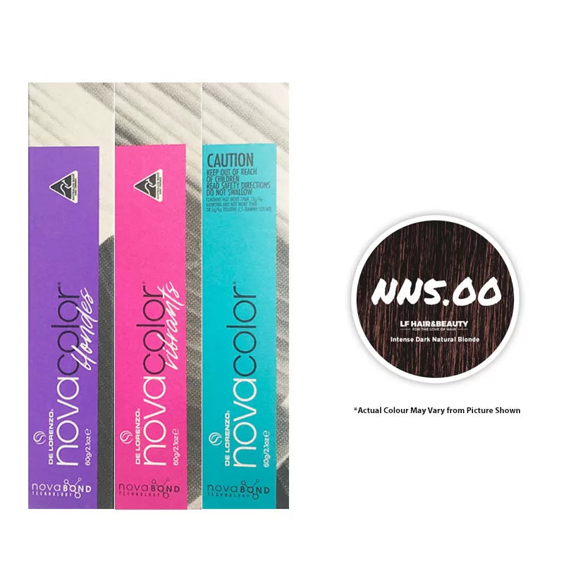 De Lorenzo NovaColor Permanent Colour NN5.00 - Intense Dark Natural Blonde 60g