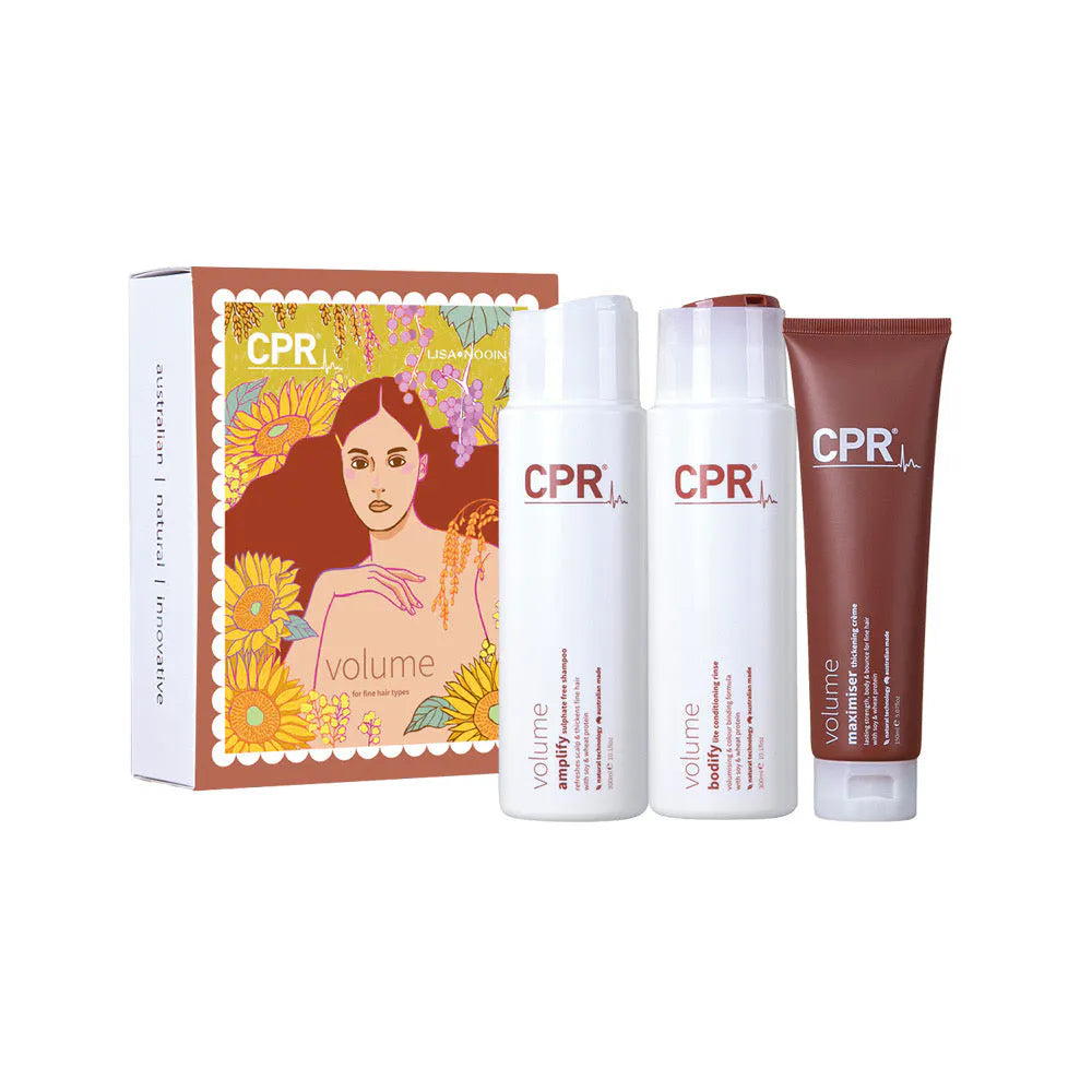Cpr Volume Trio Pack Shampoo Conditioner 300ML Maximiser 170ML