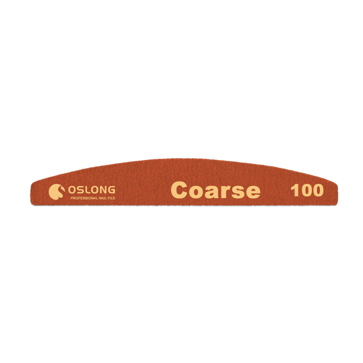 Oslong Professional Nail File Half Moon Course 100