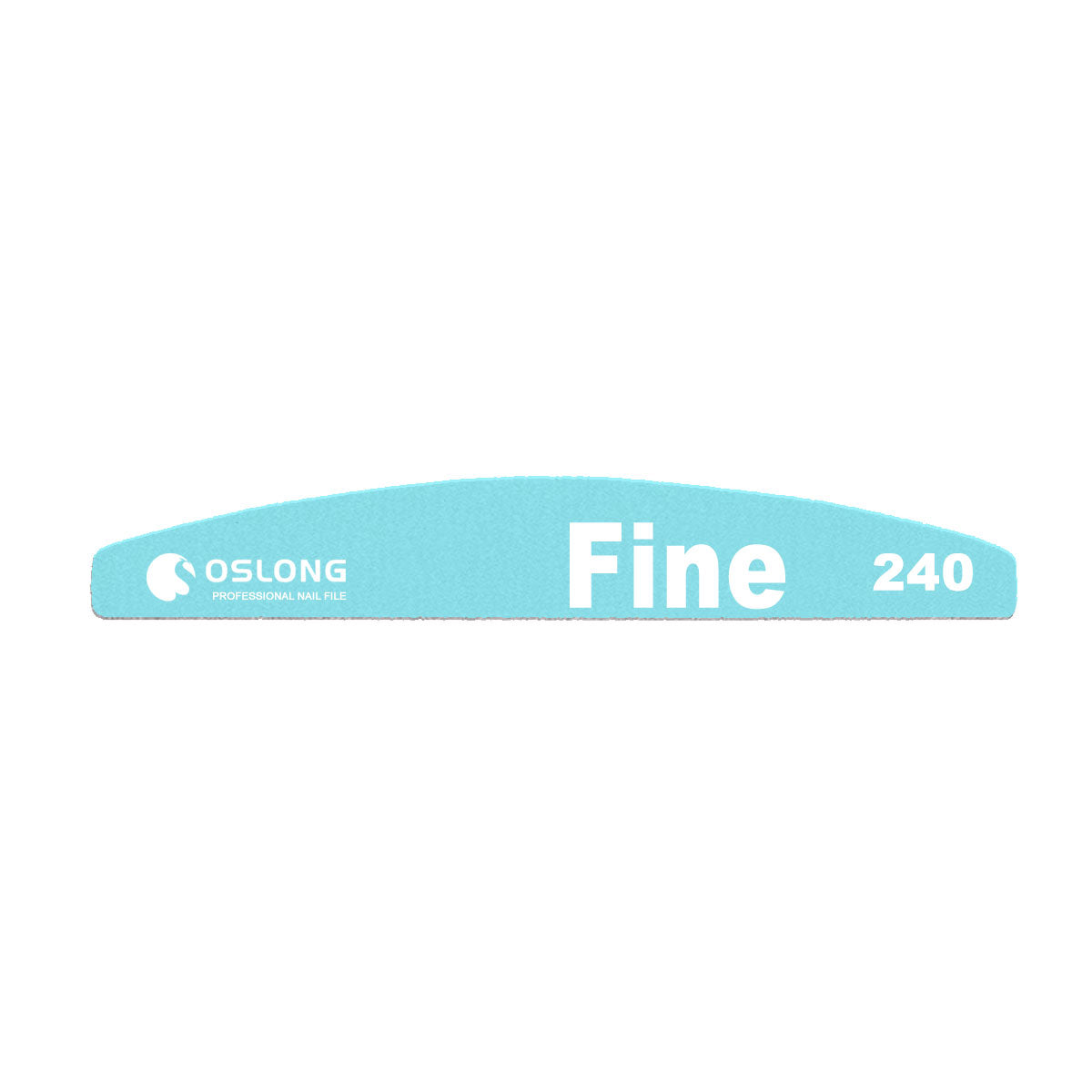 Oslong Professional Nail File Half Moon Fine 240