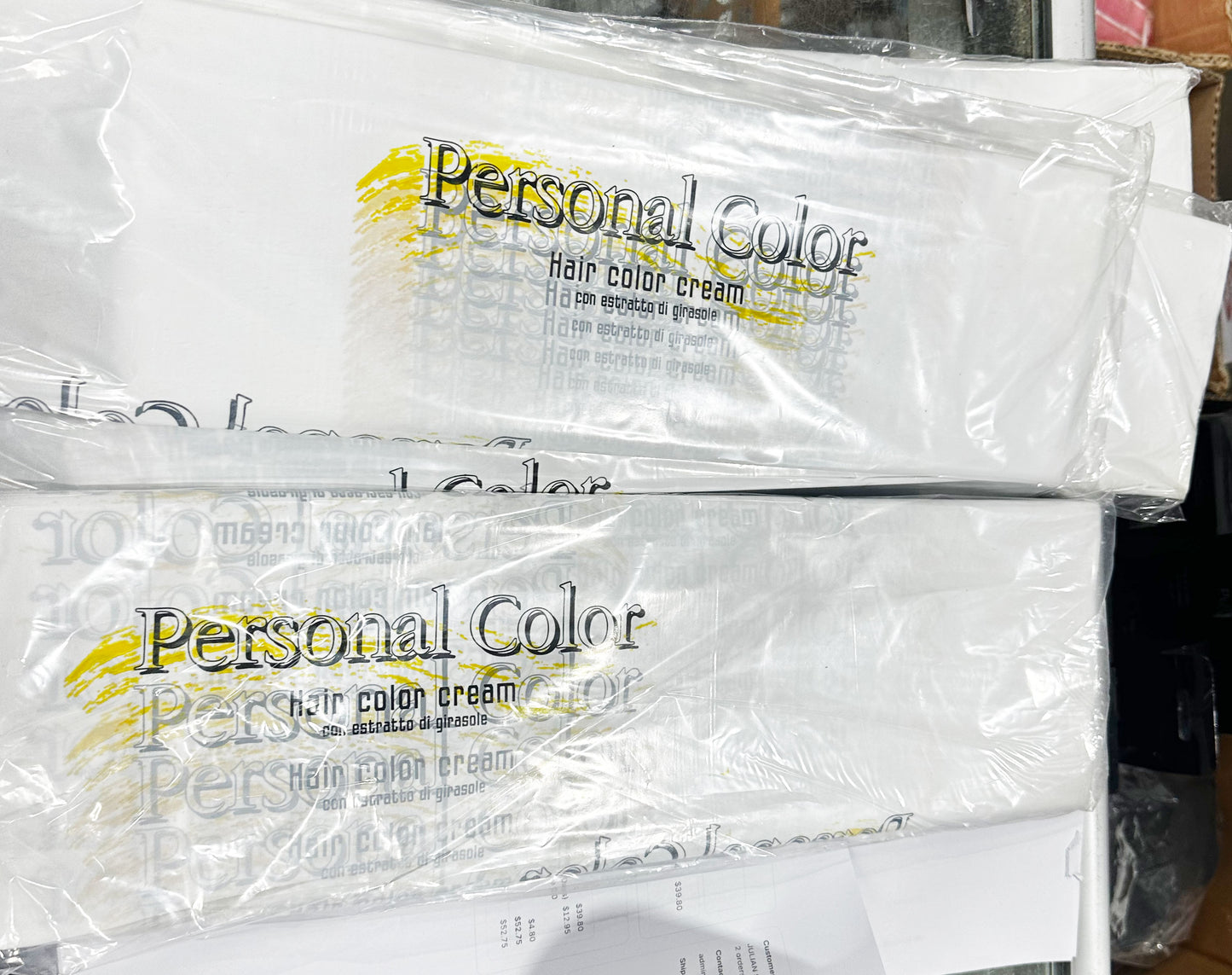 Personal Color Disposable Salon Cape 100Pk