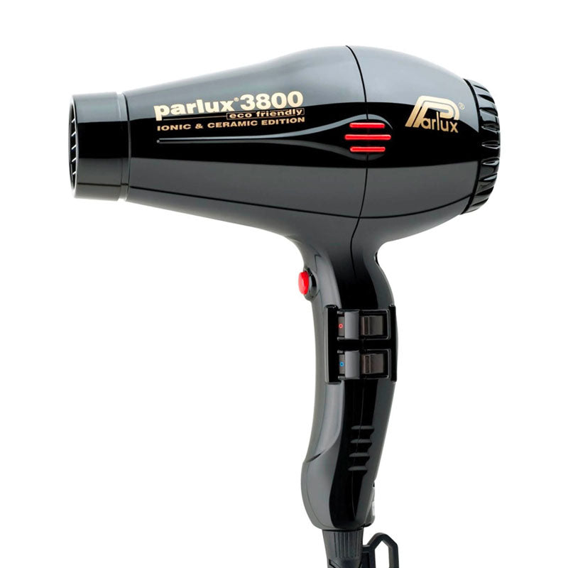 Parlux 3800 Eco Friendly Ionic & Ceramic Hair Dryer - Black