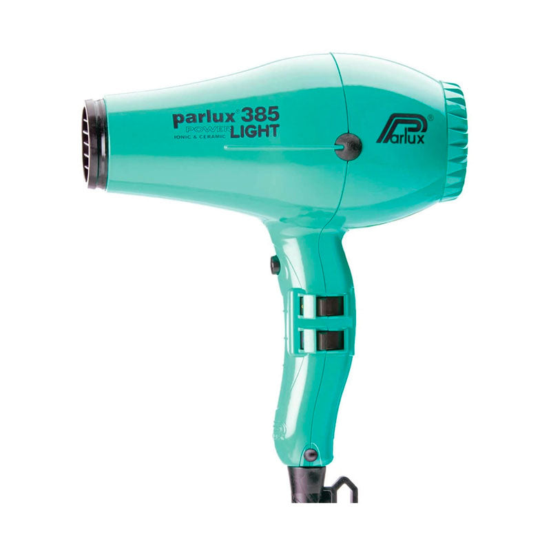 Parlux 385 Power Light Ceramic and Ionic Hair Dryer - Aquamarine