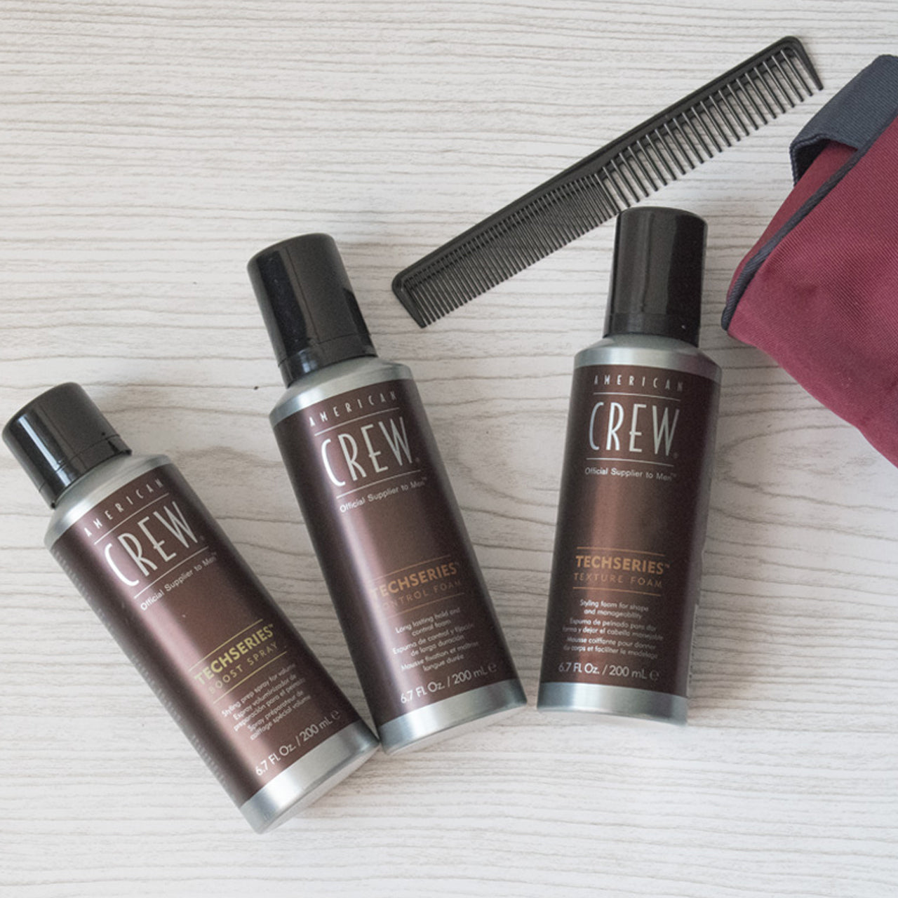 American Crew Techseries Control Foam 200ML