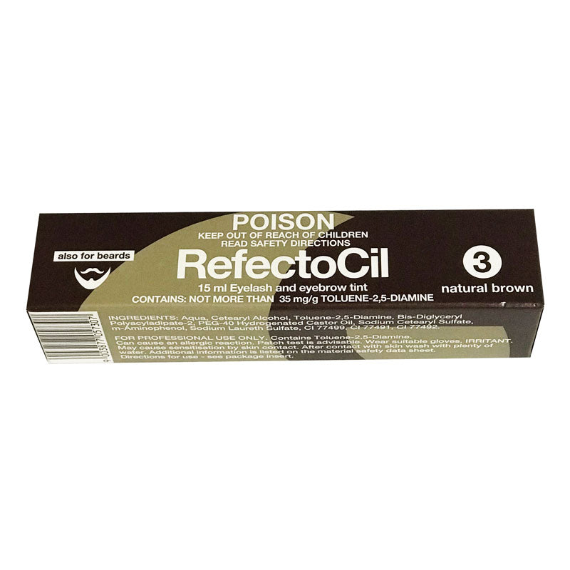 RefectoCil - Tint 15ml - #3 Natural Brown
