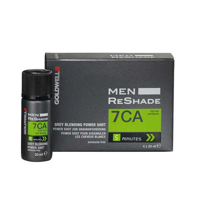 Goldwell Reshade for Men 4 x 20ml 7CA Cool Ash Medium Blonde