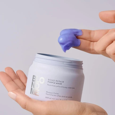 Schwarzkopf Blondme Bond Repair Purple Mask 500ML