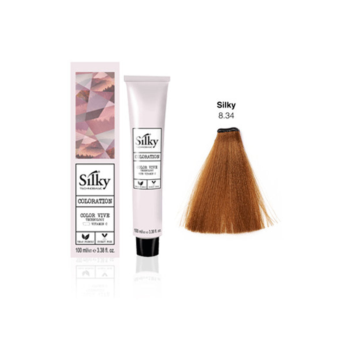 Silky Color Light Golden Copper Blonde 8.34 100g