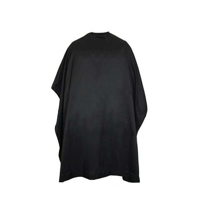 PureOx Stud Barber Cape Plain Black - WaterProof and Chemical Proof