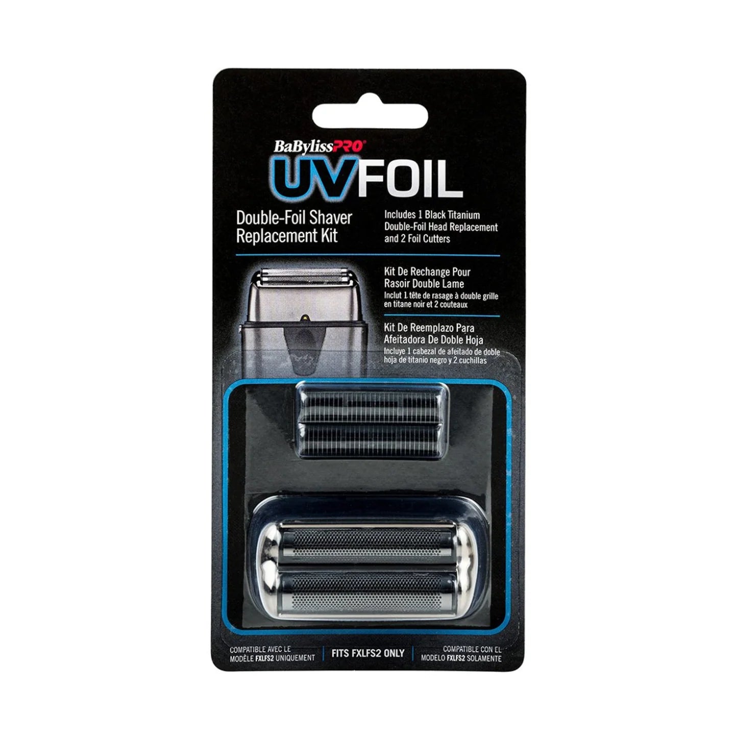 BabylissPro UVFoil Double Foil Shaver Replacement Kit
