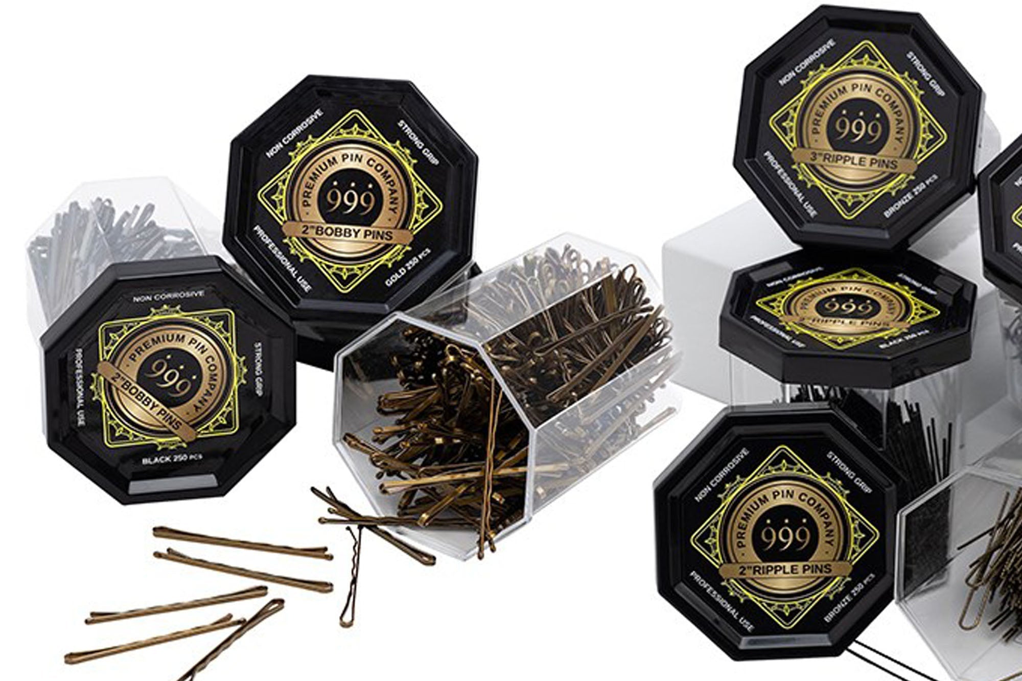 Premium Bobby Pins by 999 | Stylish & Durable Hair Accessories - LF ...