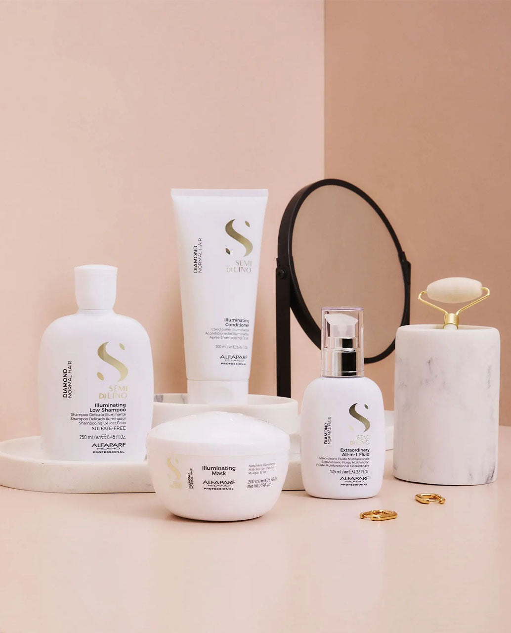 Professional Alfaparf Milano hair care products and color treatments from Italy