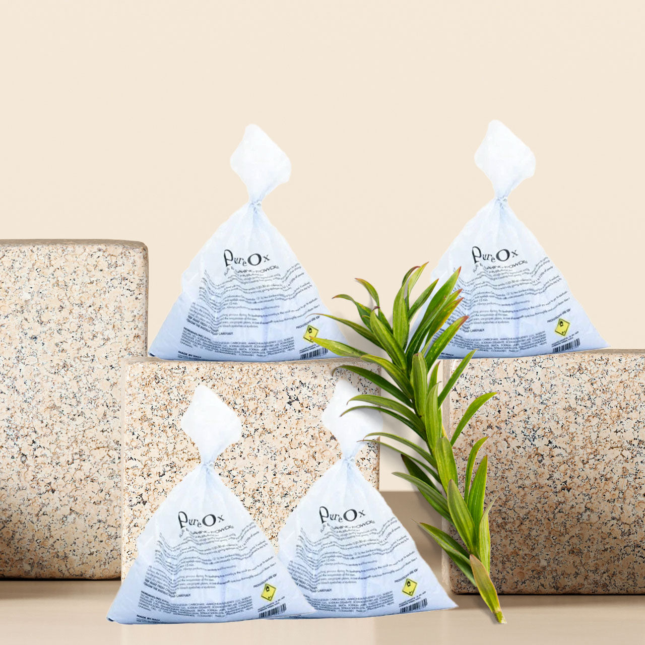 Professional Pureox Bleach trade offer displaying Buy 12 Get 4 Free deal, featuring salon-grade professional lightening powder for premium lifting results, demonstrating bulk savings value for Australian salons