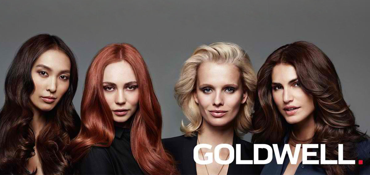 Goldwell professional hair care products collection featuring premium salon-quality shampoos, treatments, and styling products, displayed with elegant gold branding, available from authorized Australian retaile