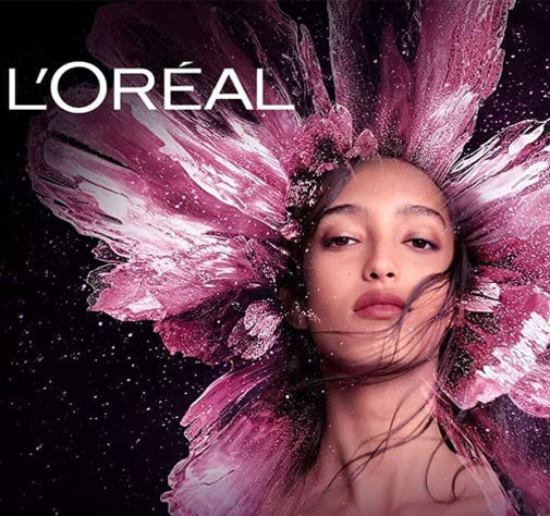 L'Oréal Professionnel salon collection featuring Serie Expert and Tecni.Art products in premium packaging