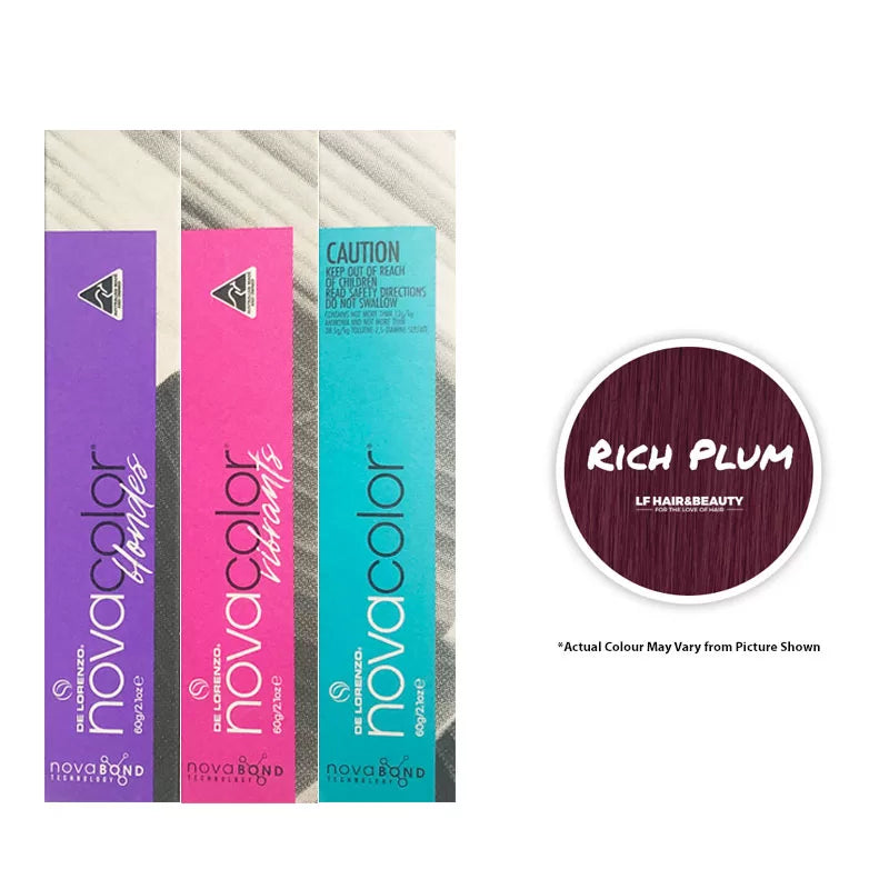 De Lorenzo NovaColor Permanent Colour 0.26 - Rich Plum 60g