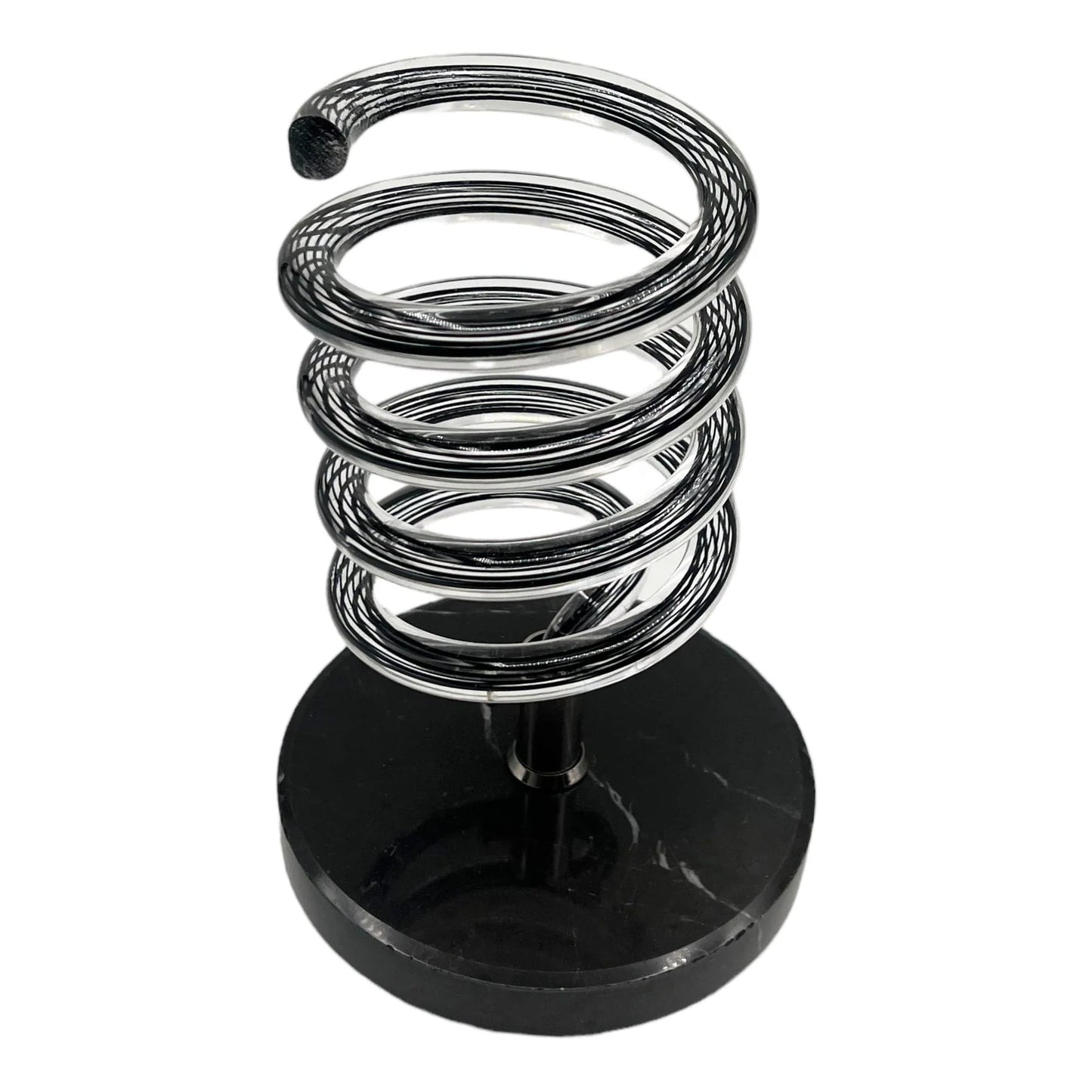 Spiral Hair Dryer Holder Acrylic Bathroom Blow Dryer Holder Stand for Home and Salon