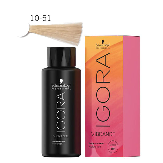 Schwarzkopf Igora Vibrance 10-51 Gold Cendré Soft Toner 60ml