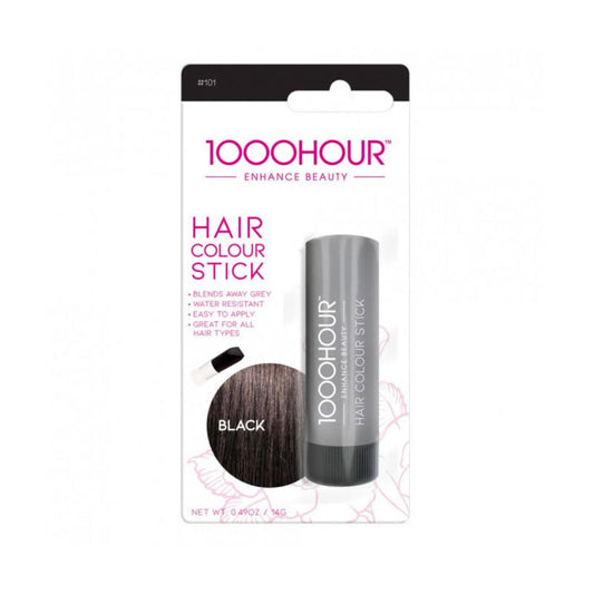 1000 Hour Hair Color Stick Black 14g in its packaging.