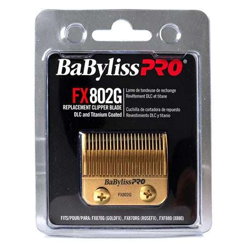 Babyliss Pro Fx802G Gold Clipper Blade