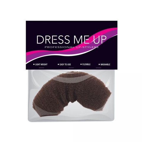 Dress Me Up Hair Sausage Medium Brown 13cm